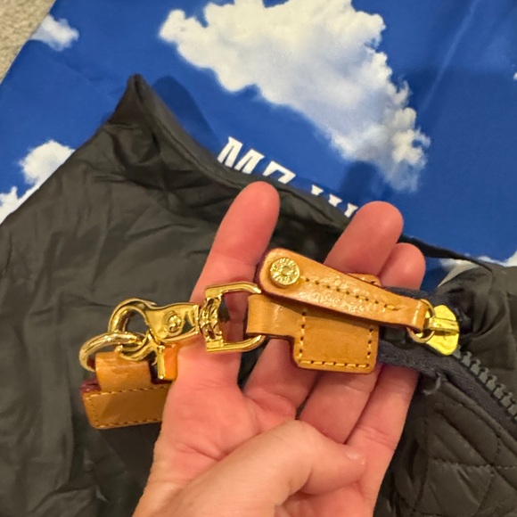 EUC - MZ Wallace Medium Sutton Tote in Dark Gray - Picture 7 of 9